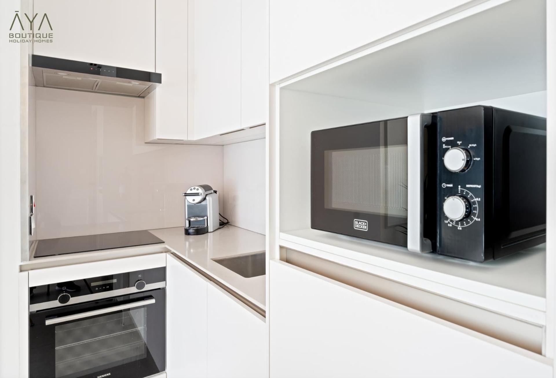 Jumeirah Gate Tower 1 - Stylish Apartment With Pool & City Views By Aya Boutique Dubaj Kültér fotó